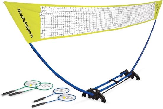 EastPoint Sports Easy Setup Regulation Size Outdoor Badminton Game Set - $29.86 MSRP