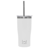 Wellness 20-oz. Double-Wall Stainless Steel Tumbler - White - $19.99 MSRP