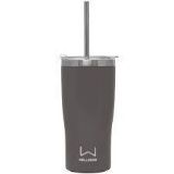 Wellness 20-oz. Double-Wall Stainless Steel Tumbler - Gray - $19.99 MSRP