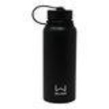 Wellness 30-oz. Powder Coated Double-Wall Stainless Steel Bottle - Black - $29.99 MSRP