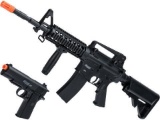 Sig Sauer Patrol Kit with Spring Pistol and M4 AEG Airsoft Rifle [5000 BBS Included] (Black)