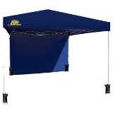 Golden Bear Newport 10'x10' Straight-Leg Canopy with Wall NUPORTB100 -$159.99 MSRP