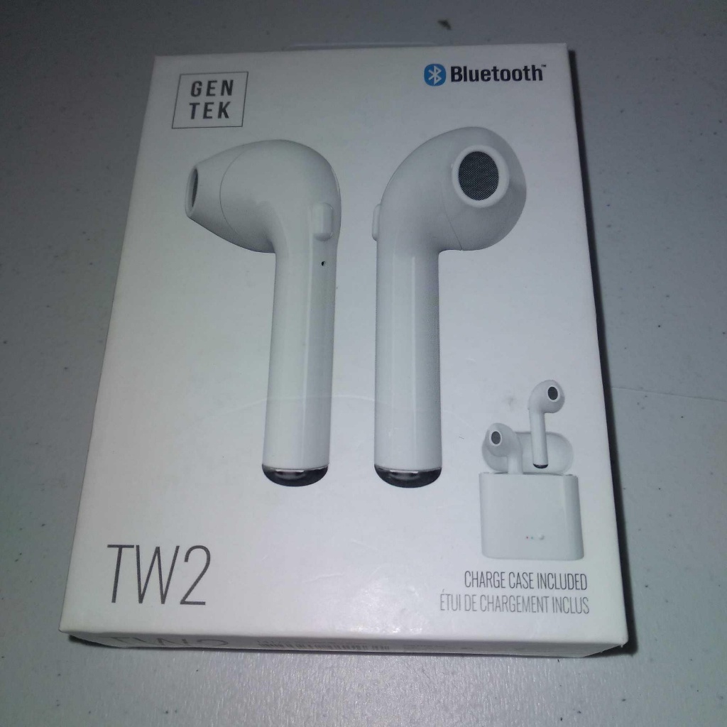 Gentek Tw2 Wireless Earbuds With Portable Charging Case White | Estate &  Personal Property | Online Auctions | Proxibid