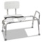 DMi Heavy-Duty Sliding Transfer Bench With Cut-Out Seat - $199.99 MSRP