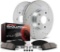 Power Stop K1043 Front Brake Kit with Drilled/Slotted Brake Rotors and Z23 Evolution Ceramic Brake