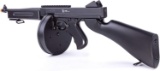 GameFace ASRGTH Electric Full/Semi-Auto Airsoft Submachine Gun With Battery And Charger, Black