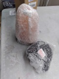 Himalayan Salt Lamp Natural Cut with Wooden Base