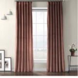 HPD Half Price Drapes VPYC-161234-84 Plush Velvet Curtain (1 Panel), 50 X 84, Wild Rose $47.00 MSRP