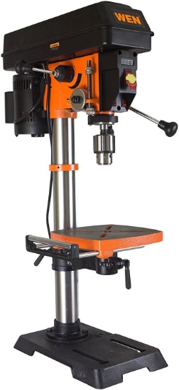 WEN 4214 12-Inch Variable Speed Drill Press, Orange (044459042143)