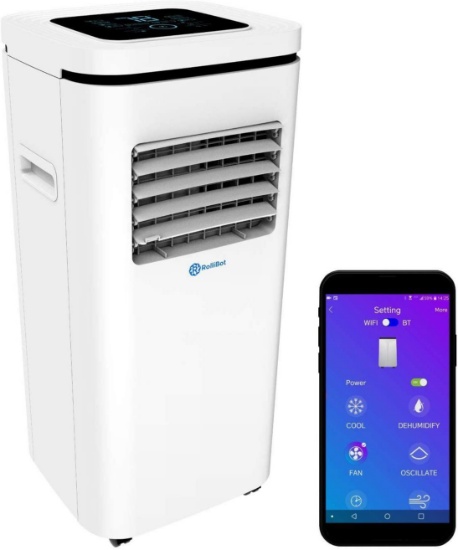 Rollibot ROLLICOOL Portable Air Conditioner (10,000 BTU, White) $318.58 MSRP