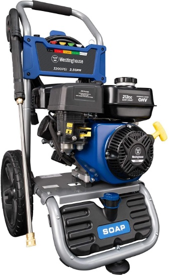 Westinghouse Outdoor Power Equipment WPX3200 Gas Powered Pressure Washer 3200 PSI $299.00 MSRP