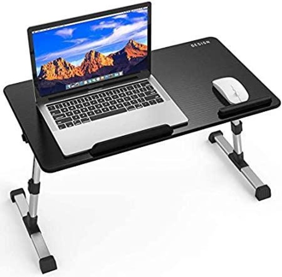 [Large Size] Besign Adjustable Laptop Table, Portable Standing Bed Desk, Foldable Sofa- $45.99 MSRP