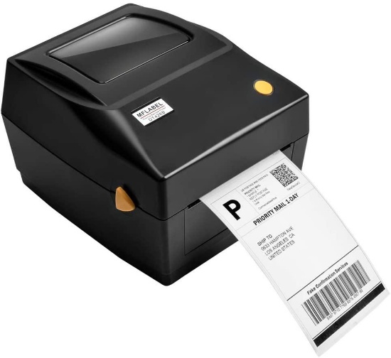 MFLABEL Label Printer,4x6 Thermal Printer,Commercial Direct Thermal High Speed USB Port $117.97 MSRP