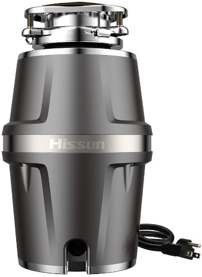 Hissun Garbage Disposals,3/4 hp Garbage Disposal with Power Cord 7-Level Grinding 560W $139.90 MSRP