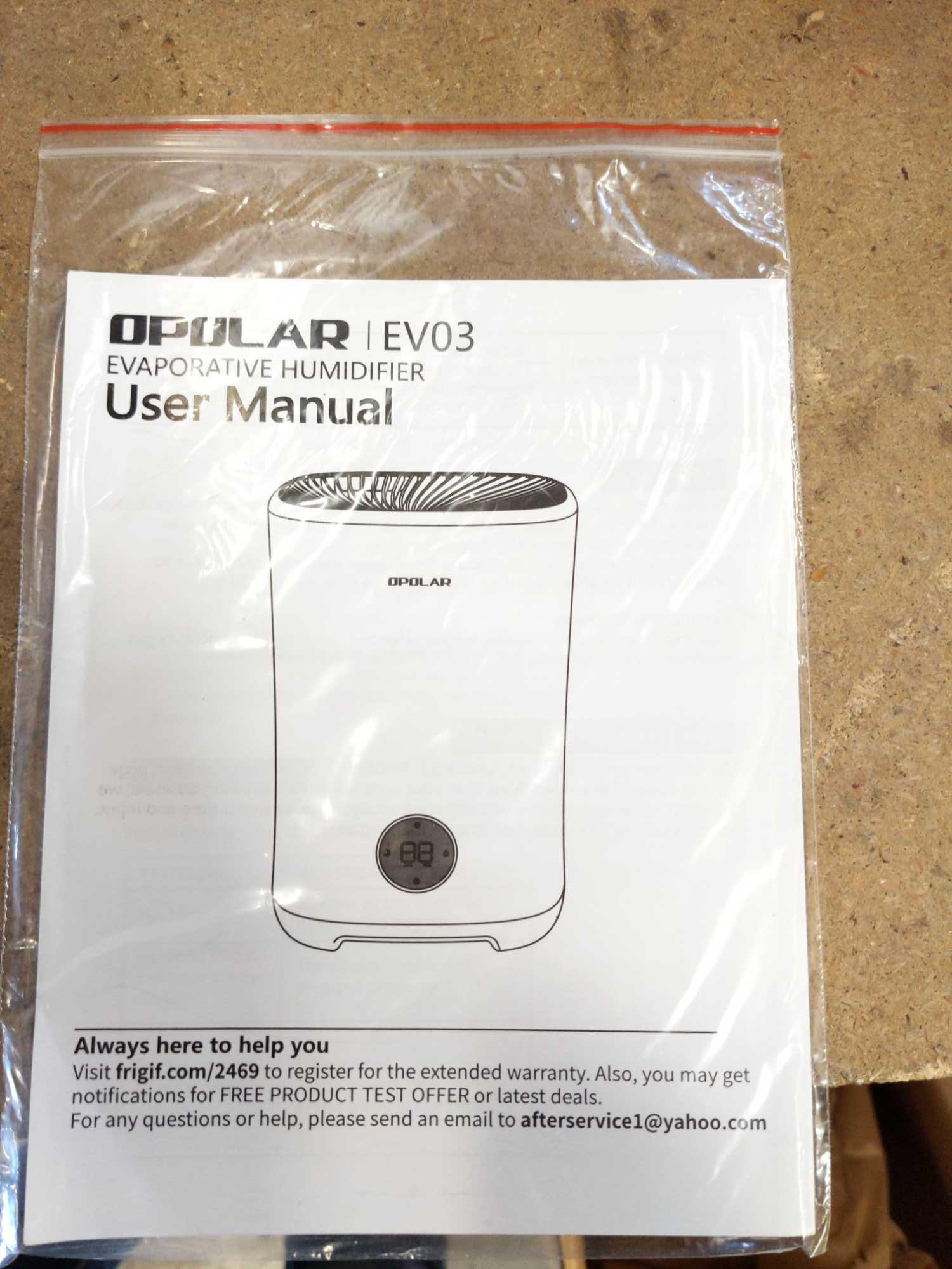 Opolar deals ev03 filter