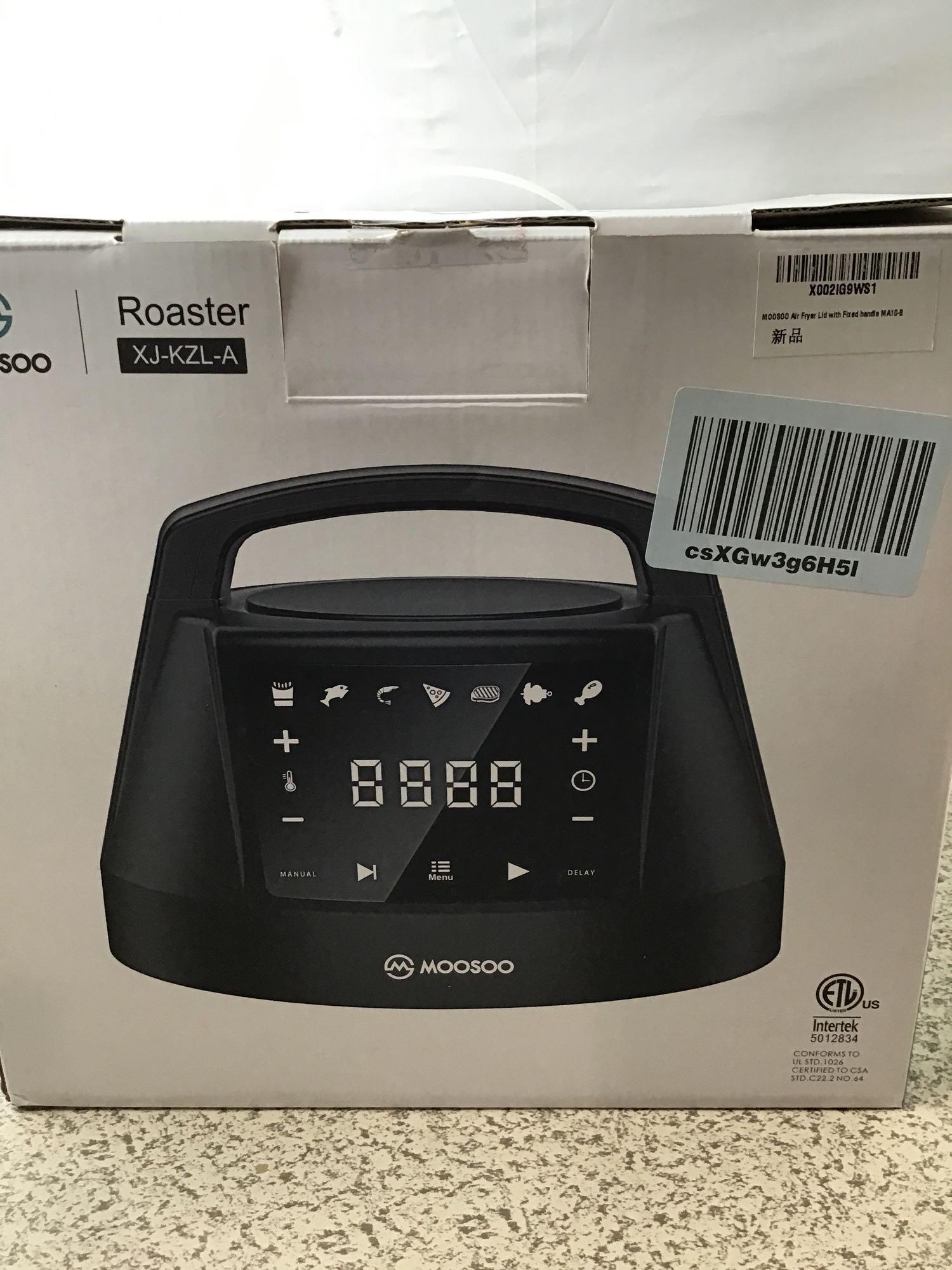 MOOSOO 6 QT Air Fryer Lid XJ KZL A 58.99 MSRP Proxibid