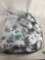 Dog Bed Black and White Cover