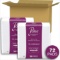 Poise Overnight Incontinence Pads for Women, Ultimate Absorbency, 72 Count (2 Packs of 36)