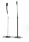 TechSol Essential TSS12-B - Pair of Black Universal Surround Sound Speaker Stands