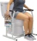 Vive Stand Alone Toilet Rail - Medical Bathroom Safety Assist Frame with Support Grab Bar Handles