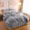 LIFEREVO Luxury Shaggy Plush Duvet Cover 1 PC Crystal Velvet Mink Reverse Ultra Soft $59.99 MSRP