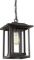 Beionxii Outdoor Pendant Light | Exterior Hanging Lantern, Chain Adjustable, Sand Textured Black