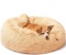 Donut Pet Bed - Light Brown