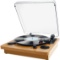 Popsky Record Player, 3-Speed Turntable Bluetooth Vinyl Record Player with Speaker - $69.99 MSRP