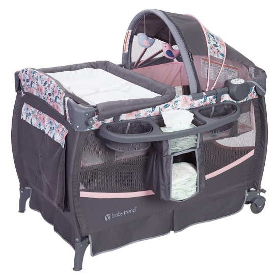 Baby Trend Deluxe II Nursery Center, Bluebell - $149.99 MSRP