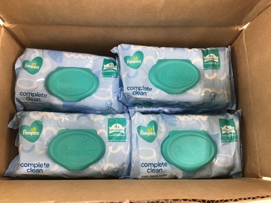 Pampers Complete Clean Scented Baby Diaper Wipes