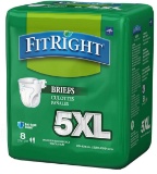 Medline Baribrief Plus Bariatric Briefs, 90