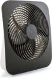 Treva 10-Inch Portable Desktop Air Circulation Battery Fan - 2 Cooling Speeds - With AC Adapter