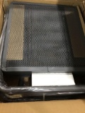 Dark Grey 3-Tier Rolling Cart