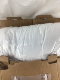 Equinox Duvet Comforter (Queen, White)