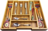 Totally Bamboo Bamboo Expandable Drawer Organizer