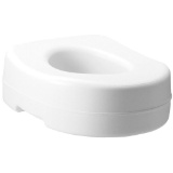 Carex Toilet Seat Riser, Raised Toilet Seat With 300 Pound Weight Capacity, Adds 5 Inches of Height