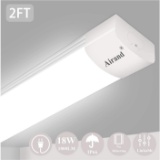 Airand 5000K LED Ceiling Light Fixture, 2FT IP66 Waterproof LED Tube Light $29.99 MSRP