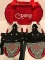 Gpeng Red / Black 714 Snowshoes With Carrying Bag