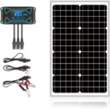 Sun Energise 30W 12V Solar Panel Kits- 30 Watt Mono Crystalline Solar Panel + Intelligent 10A Charge