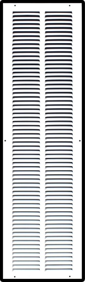 Handua 8" X 32" Steel Return Air Grille | HVAC Vent Cover Grill for Sidewall and Ceiling