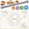 PROKITCHEN Adjustable Rolling Pin/Gaiam Essentials Yoga Mat, Black