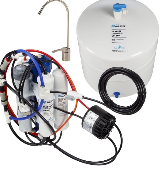 Home Master TMHP-L Hydroperfection Loaded Undersink Reverse Osmosis Water Filter System $530.05 MSRP