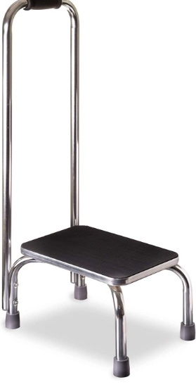 DMI Step Stool with Handle for Adults and Seniors Made of Heavy Duty Metal (539-1902-0099)