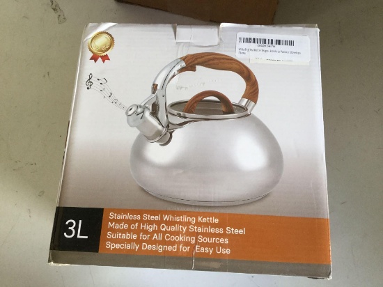 3L Stainless Steel Whistling Kettle Stove Top
