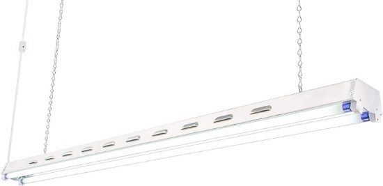 Durolux DL842S T5 4Ft 2 Fluorescent Lamps Grow Lighting System with 10000 Lumens and 6500K