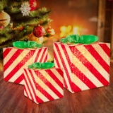 Breathable Briefs, Brightown Lighted Gift Boxes Christmas Decoration