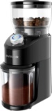 Shardor Conical Burr Coffee Grinder, Electric Adjustable Burr Mill (CG845B) Black - $69.95 MSRP