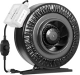 VIVOSUN 6-Inch 440 CFM Inline Duct Ventilation Fan With Variable Speed Controller- $69.49 MSRP