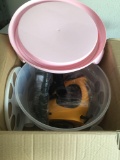 Lambow Steam Cleaner | Plastic Bowl With Lid