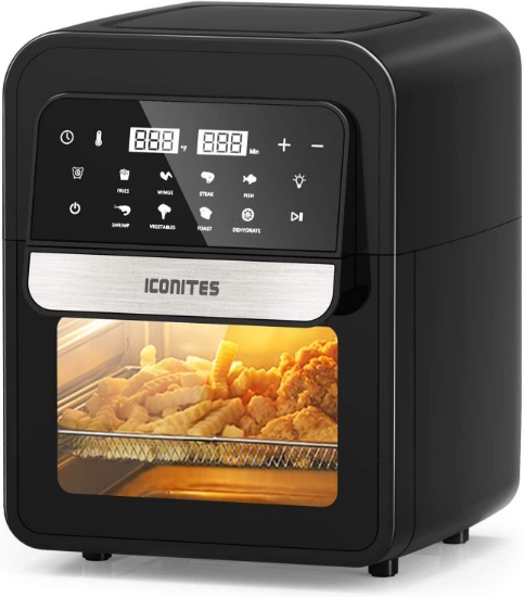 8-in-1 Air Fryer, 6.5 Quart Air Fryer Oven, Hot Airfryer Convection Oven